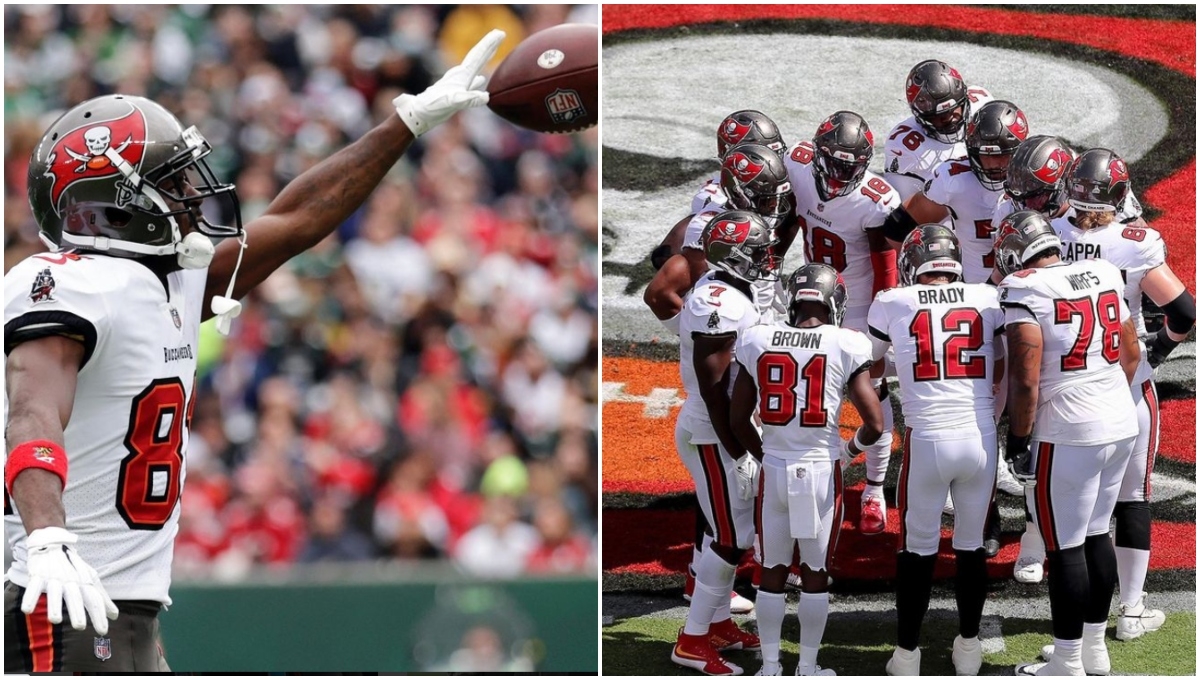 Antonio Brown fue expulsado de los Tampa Bay Buccaneers luego de su polémica salida del campo antes de que Tom Brady liderara a los Bucs
Antonio Brown fue expulsado de los Tampa Bay Buccaneers luego de su polémica salida del campo antes de que Tom Brady liderara a los Bucs
