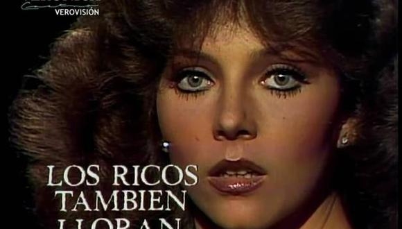 Verónica Castro fue la protagonista de este gran melodrama. Foto: Especial