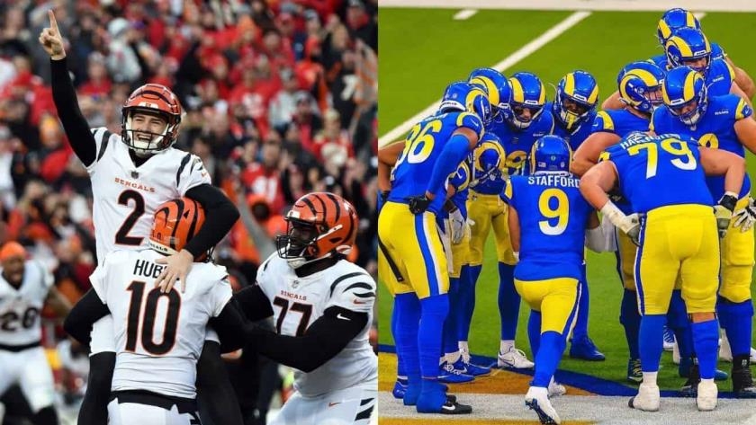 De las 32 franquicias solamente dos siguen vivas para el Super Bowl LVI a jugarse en el SoFi Stadium de Los Ángeles. De las 32 franquicias solamente dos siguen vivas para el Super Bowl LVI a jugarse en el SoFi Stadium de Los Ángeles.