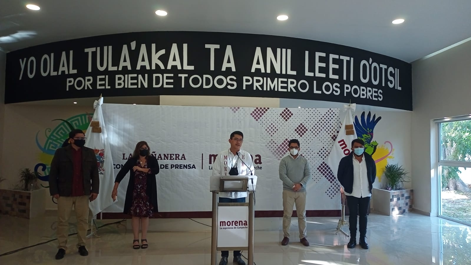 El presidente estatal de Morena Erick Reyes León descartó que procedan a presentar alguna denuncia, ya que argumentó que no sudan calenturas ajenas.