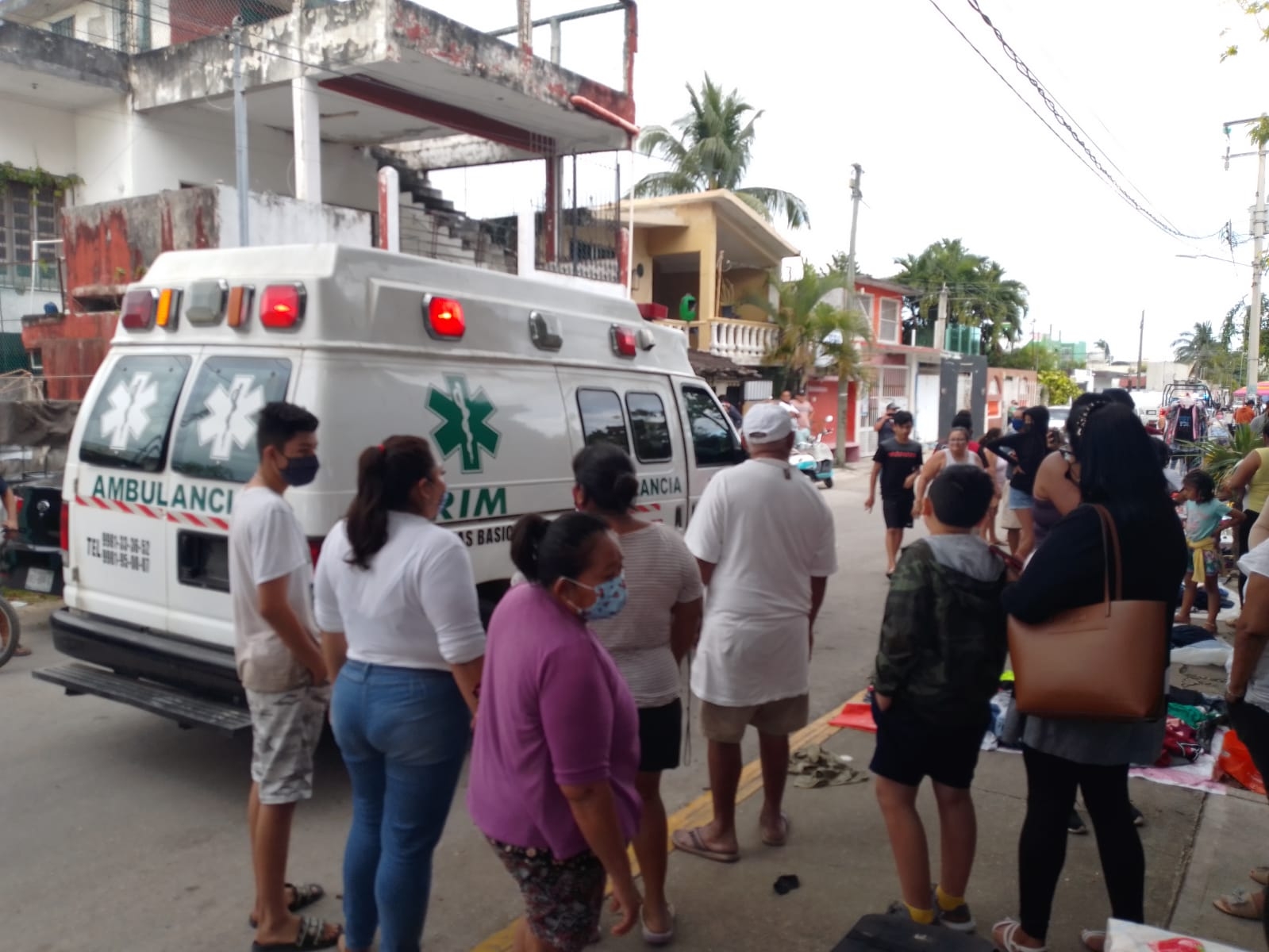 Al sitio llegaron los agentes de la Policía Quintana Roo quienes tomaron conocimiento de lo ocurrido