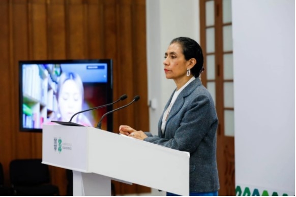 Oliva López mencionó que ómicron no ha superado a Delta en la capital nacional. Foto: Gobierno de la CDMX