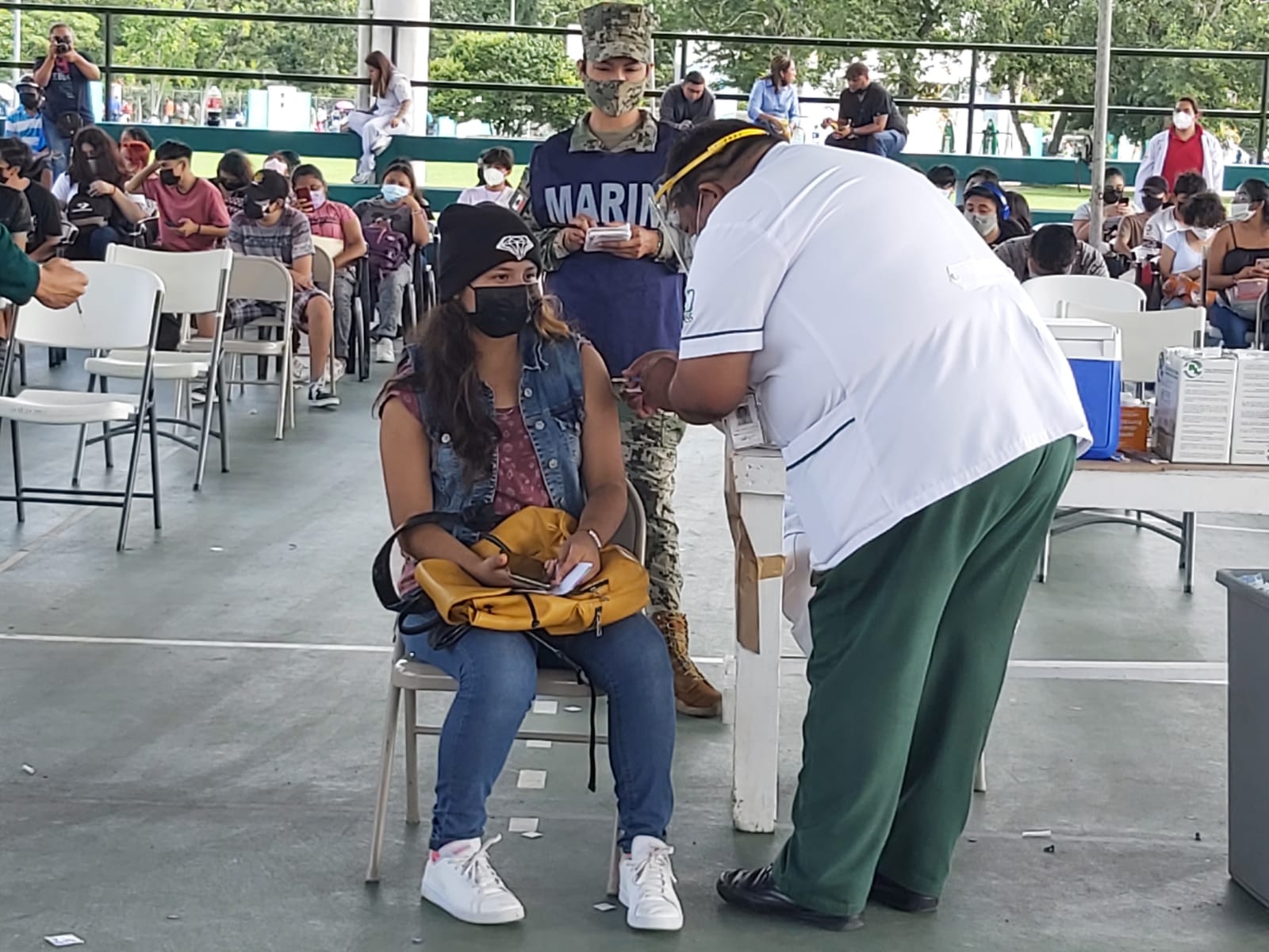 La vacuna anticovid que se aplica a los menores de edad en Cozumel es de la farmacéutica Pfizer-BioNTech