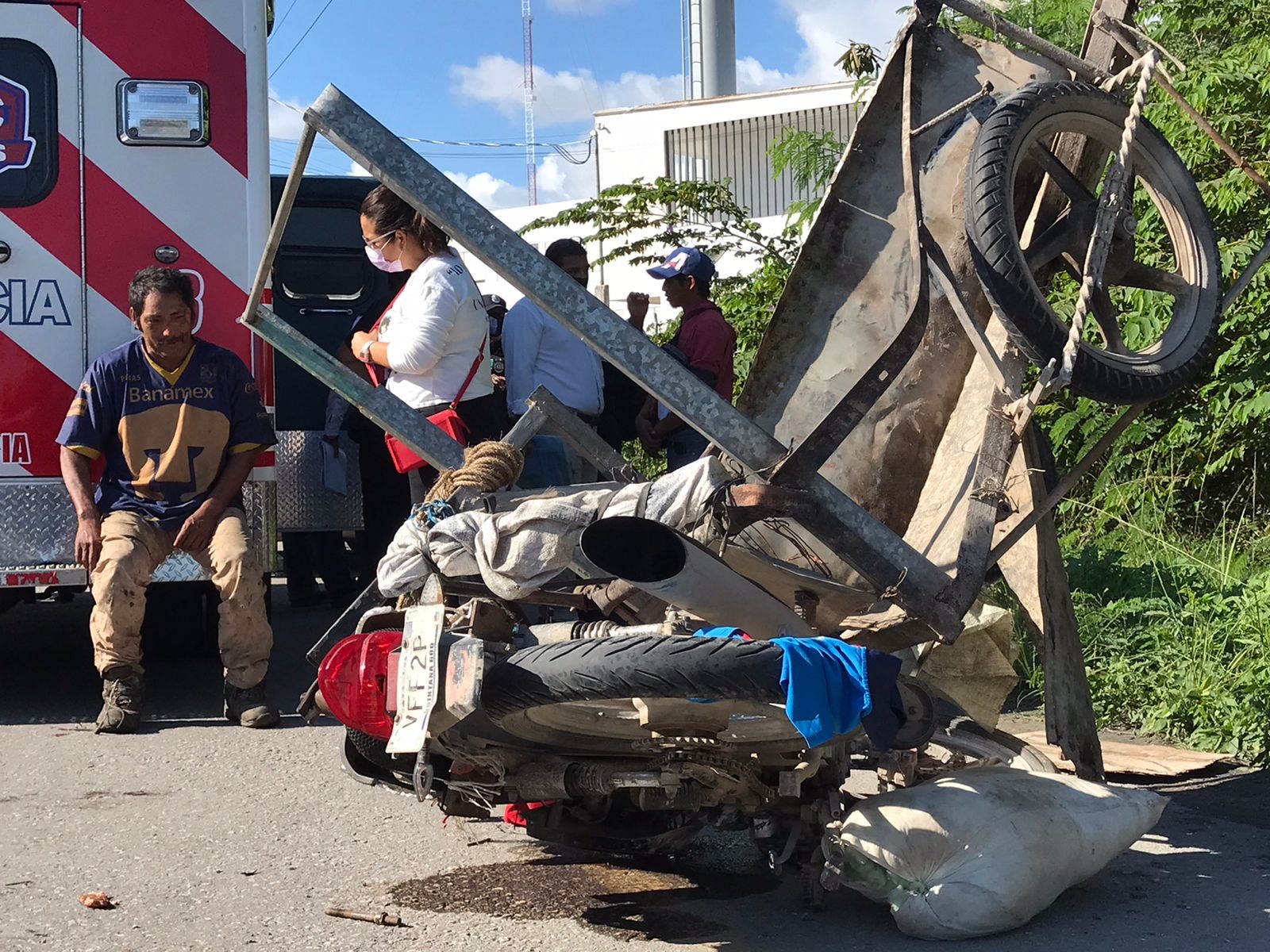 Al lugar llegaron los agentes de Vialidad que tomaron conocimiento de lo ocurrido