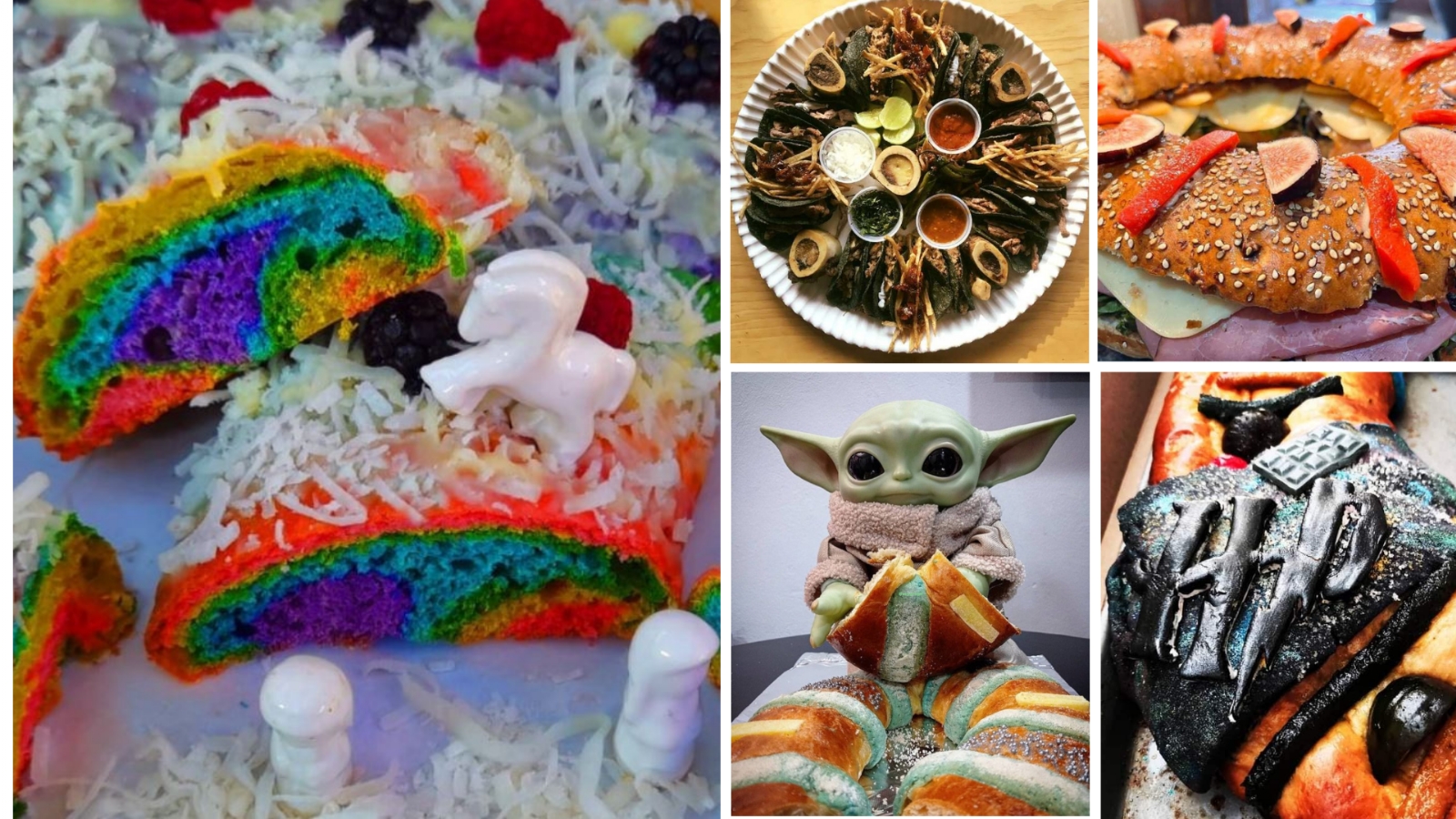 Los mexicanos han modificado las roscas de reyes tradicionales, agregando ingredientes y sabores nuevos o adecuándolas a las tendencias Los mexicanos han modificado las roscas de reyes tradicionales, agregando ingredientes y sabores nuevos o adecuándolas a las tendencias
