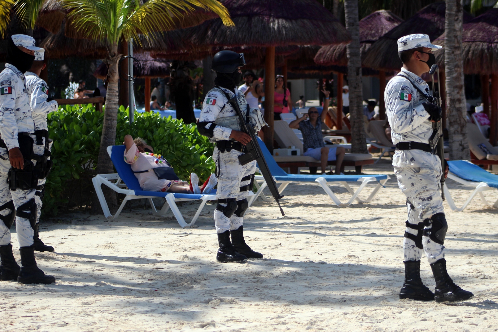 Quintana Roo es uno de los Estados donde existe presencia de la Guardia Nacional, corporación que cuenta entres sus filas a originarios de la Entidad Quintana Roo es uno de los Estados donde existe presencia de la Guardia Nacional, corporación que cuenta entres sus filas a originarios de la Entidad