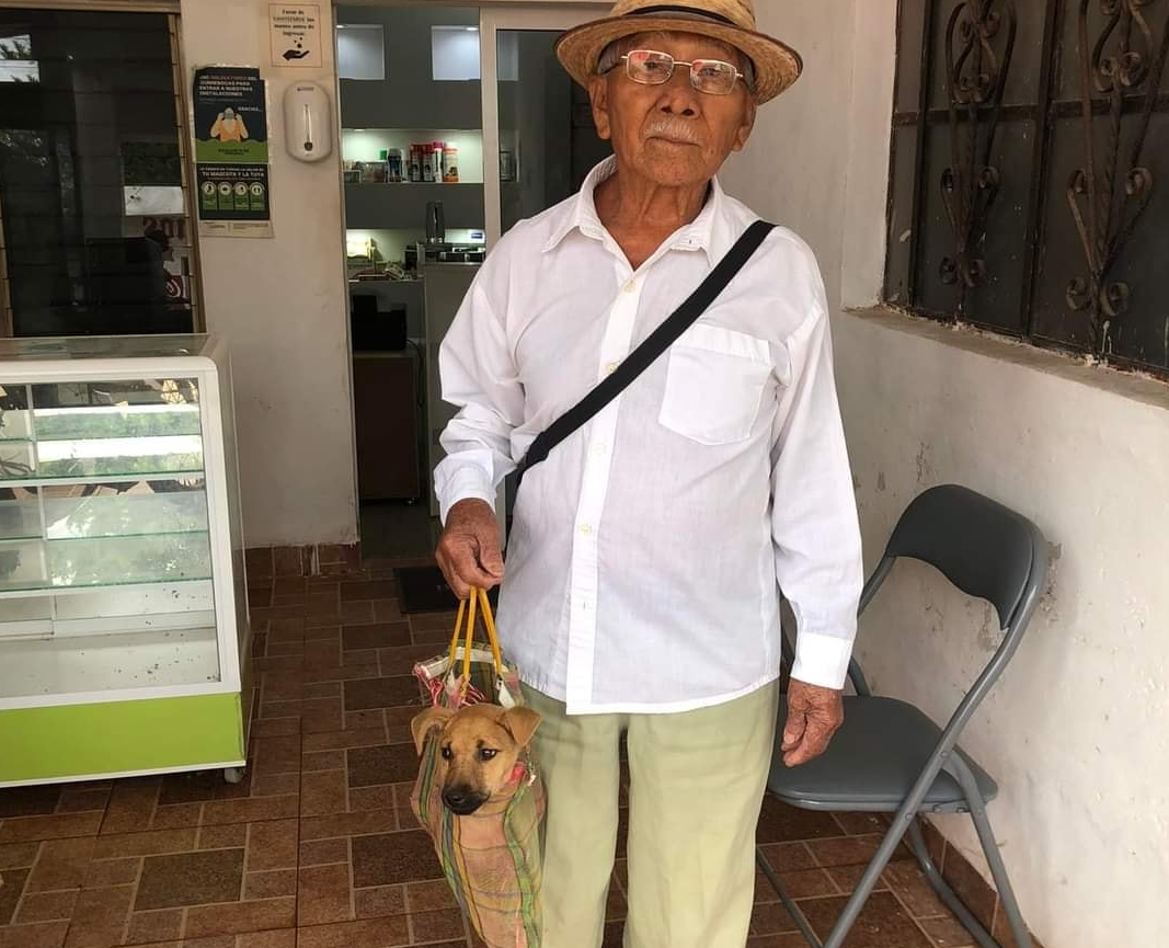 Don Delio vive en Santa Elena, uno de los 106 municipios de Yucatán ubicado al Sur de la entidad