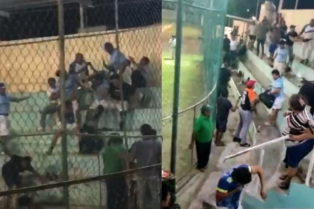 Los asistentes al partido de softbol en Chetumal se fueron a los golpes, por lo que fue solicitada la presencia de policías en el sitio Los asistentes al partido de softbol en Chetumal se fueron a los golpes, por lo que fue solicitada la presencia de policías en el sitio