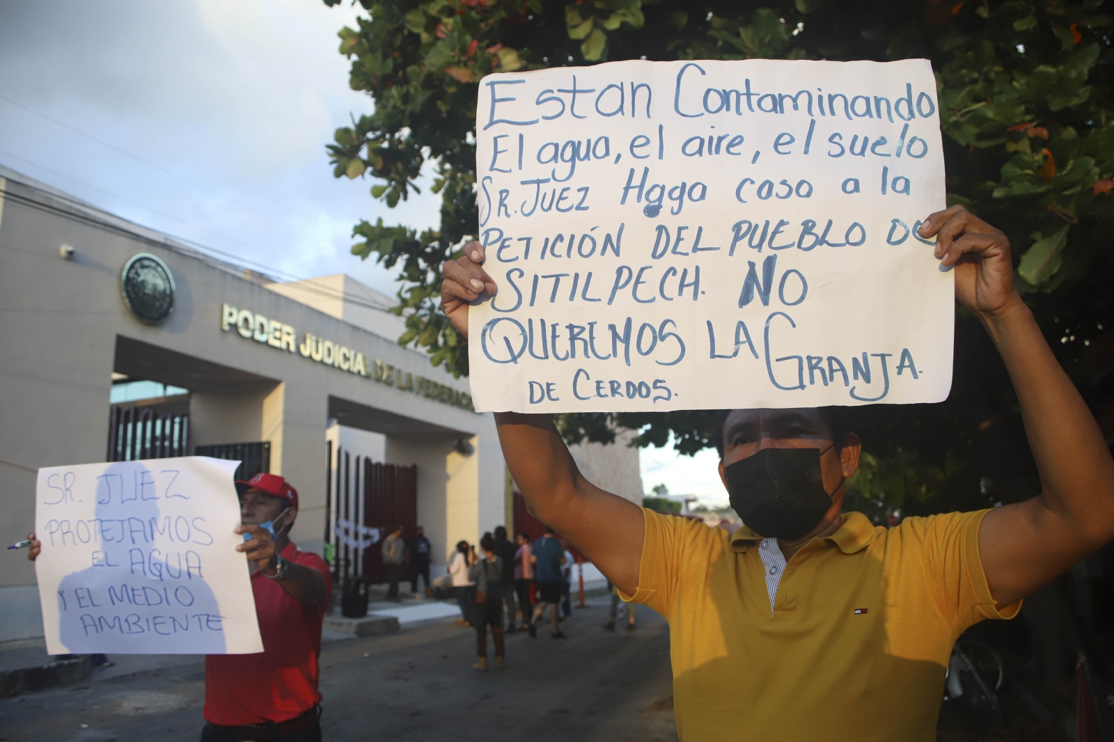 El activista dijo que aún no hay una fecha para la resolución