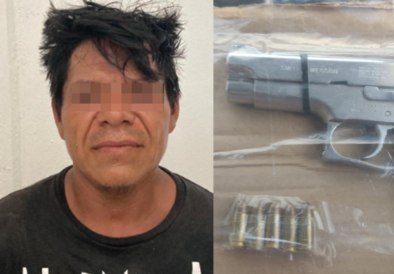 El hombre fue puesto a disposición de las autoridades tras el operativo El hombre fue puesto a disposición de las autoridades tras el operativo