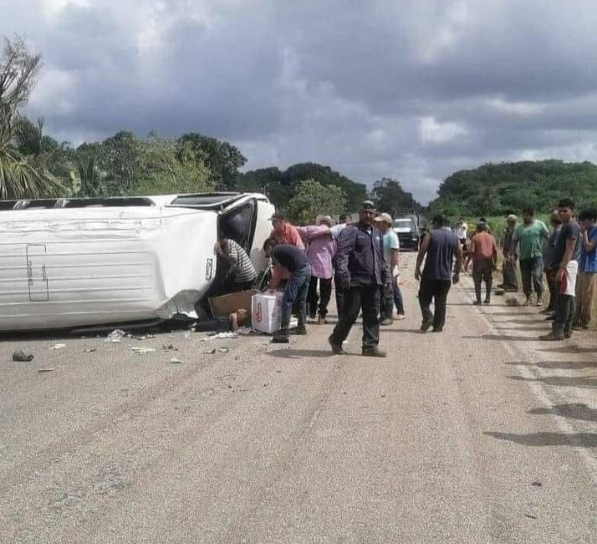 Milagrosamente los lesionados no salieron volando por los cristales de la unidad Milagrosamente los lesionados no salieron volando por los cristales de la unidad