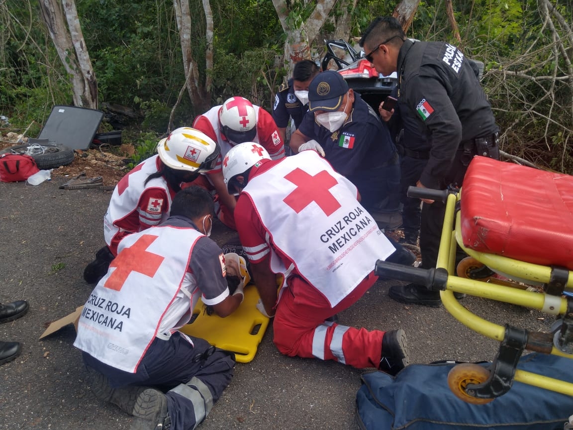 Uno de los hechos registrados fue el de una pareja que falleció rumbo a Cancún