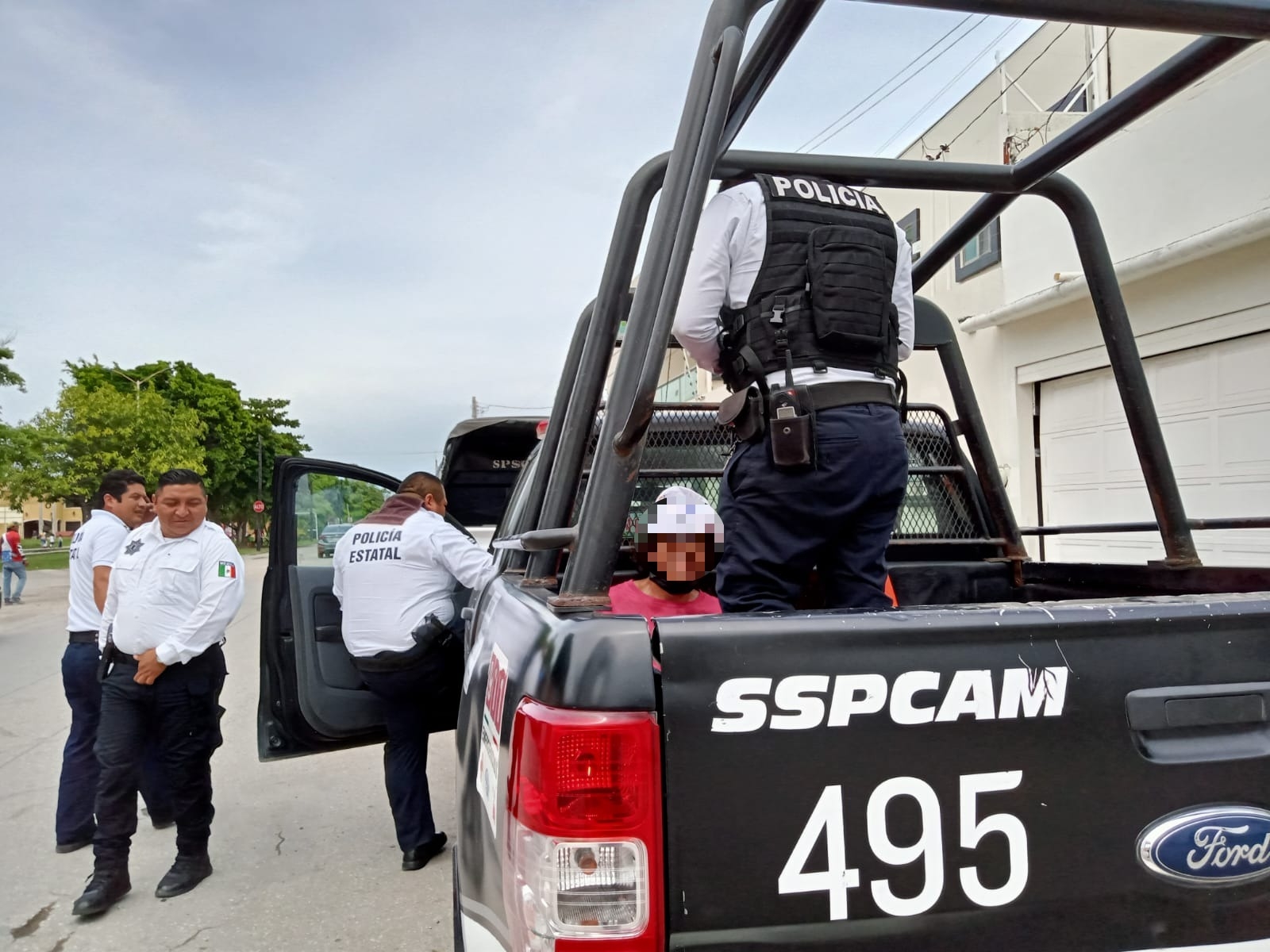 El hombre fue trasladado a la cárcel municipal El hombre fue trasladado a la cárcel municipal
