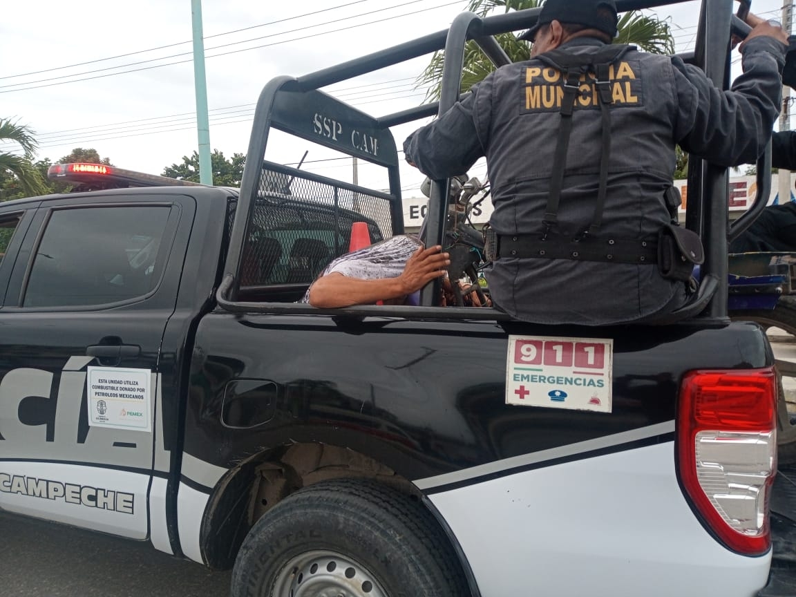 Los dos hombres fueron puestos a disposición de la Fiscalía de Campeche Los dos hombres fueron puestos a disposición de la Fiscalía de Campeche