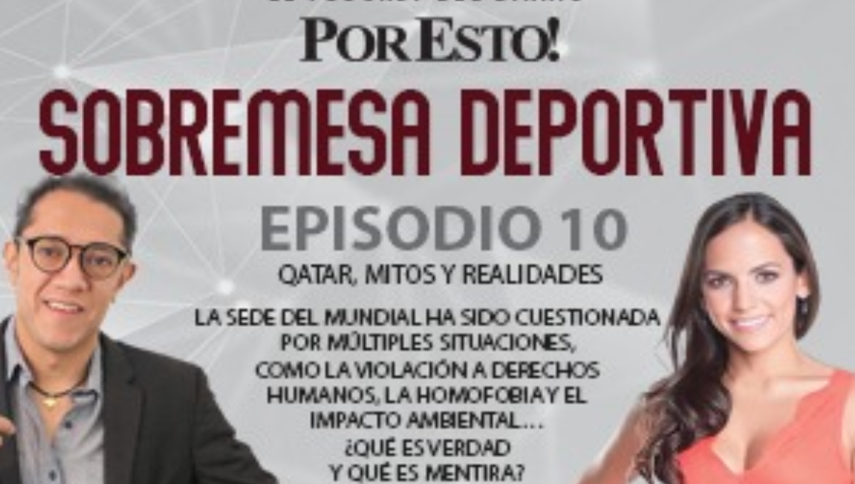 Acompaña a Aline Arnot y Daniel Montes de Ocas a platicar sobre la idea que se tiene de Qatar previo al Mundial de este año Acompaña a Aline Arnot y Daniel Montes de Ocas a platicar sobre la idea que se tiene de Qatar previo al Mundial de este año