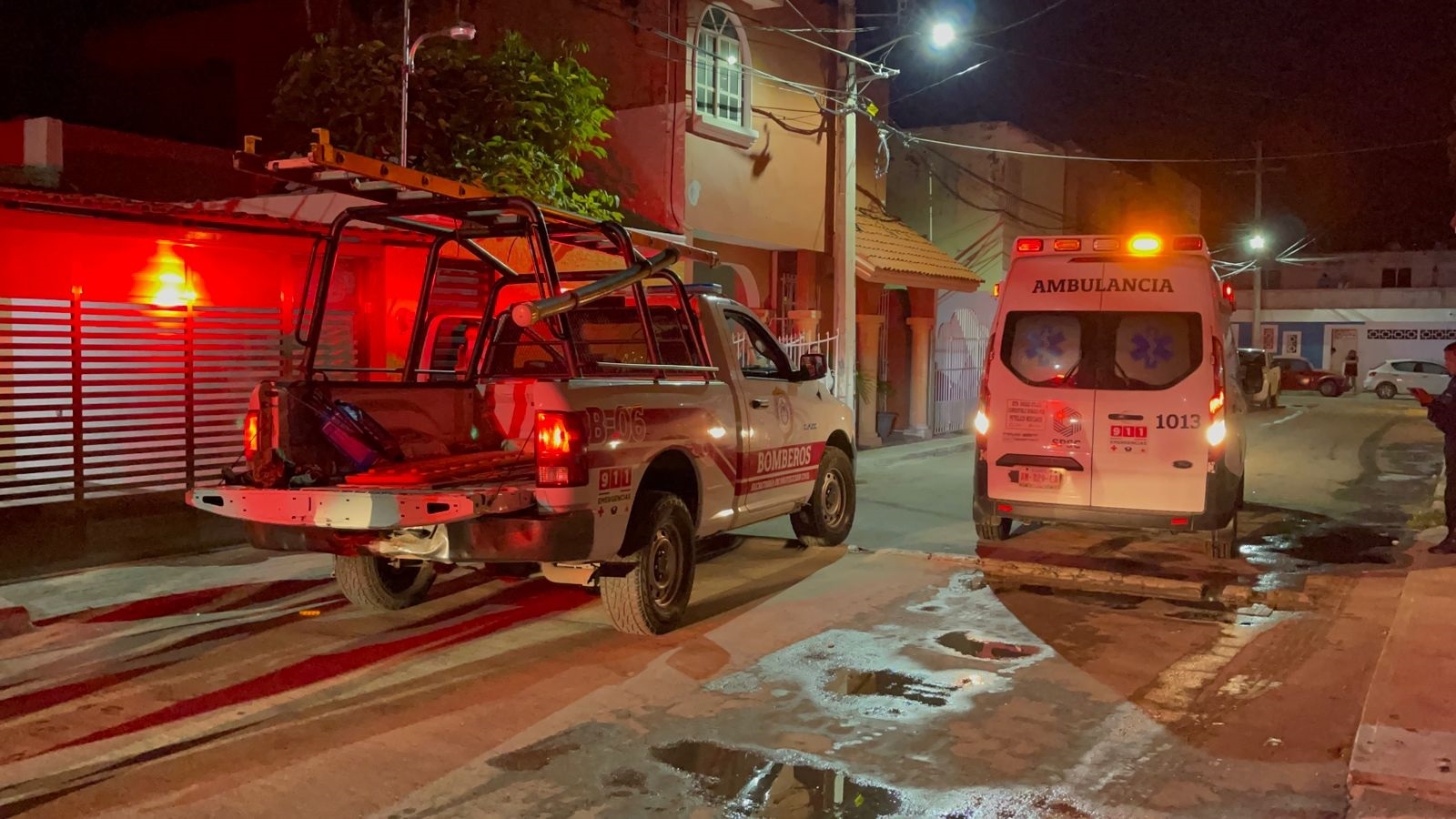 Una persona fue reportada como grave, por quemaduras de primer y segundo grado