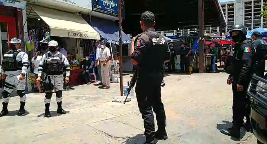 Durante la revisión en varios puntos, entre ellos la terminal de ADO, fueron ubicados los indocumentados