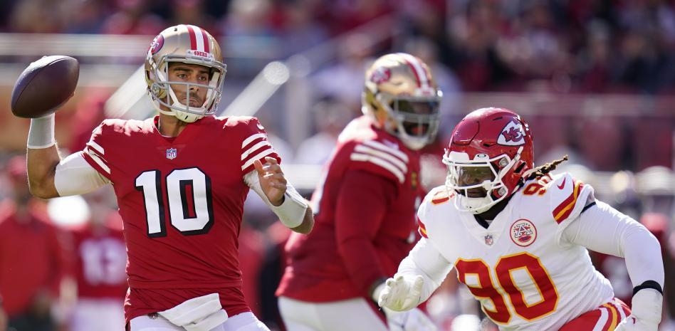 Uno de los juegos más atractivos fue el de San Francisco contra los Chiefs,