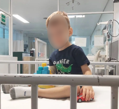Le quedan ocho días de vida a Oliver según el diagnóstico que le dieron a los padres