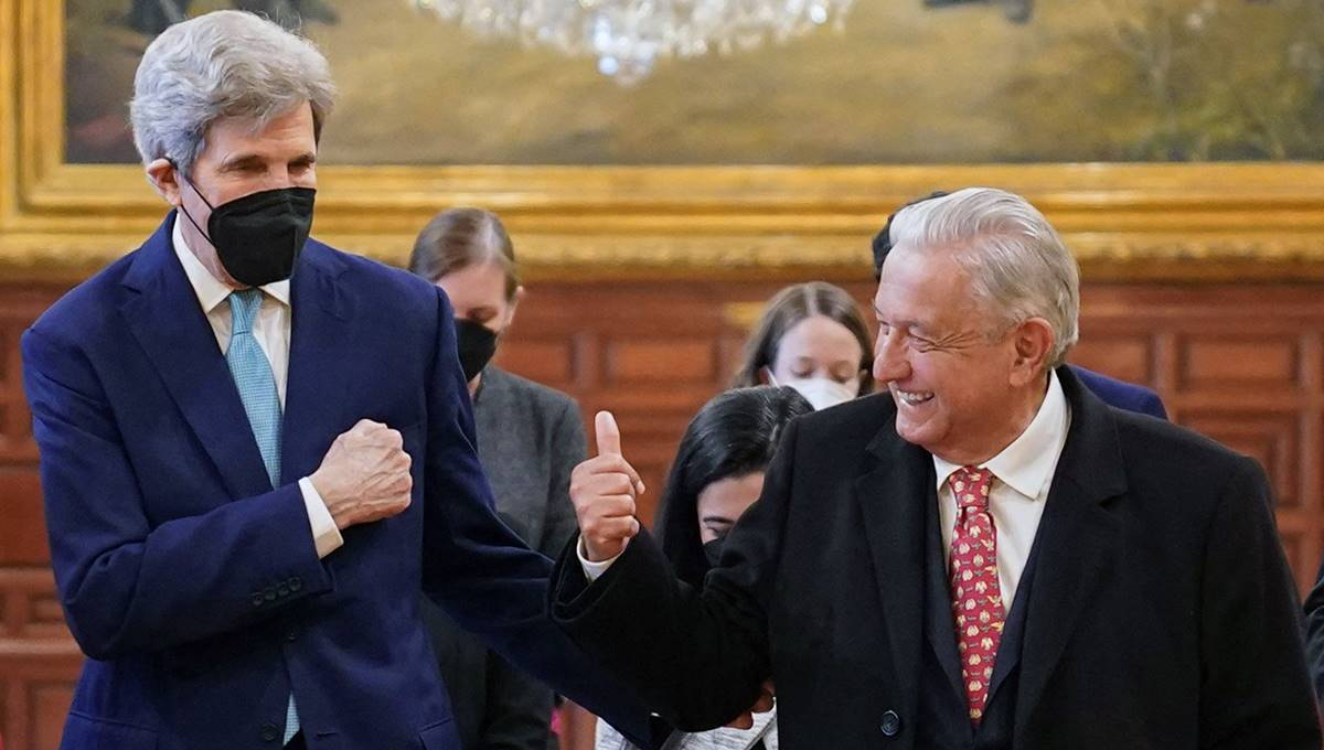 AMLO confirma reunión en México con John Kerry este viernes AMLO confirma reunión en México con John Kerry este viernes