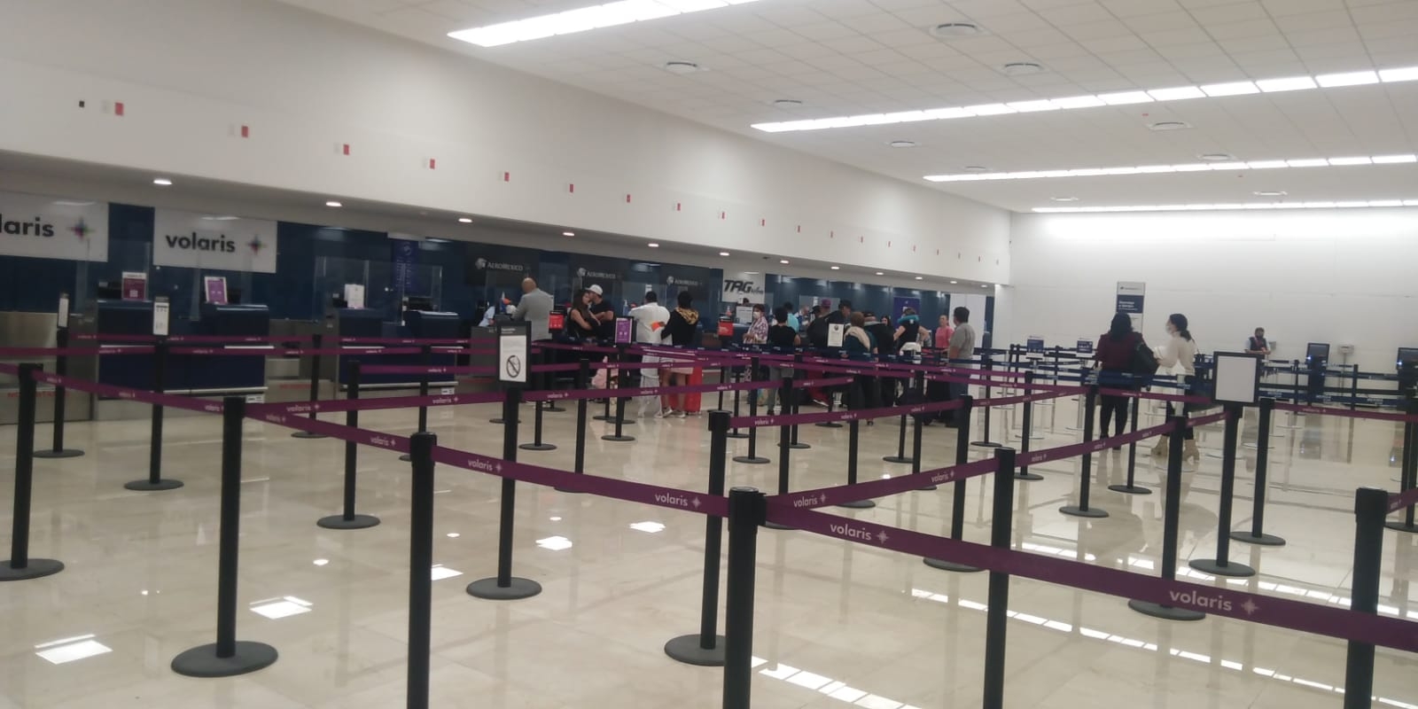 Desde muy temprano, se registró la llegada de usuarios que querían viajar a la Ciudad de México
