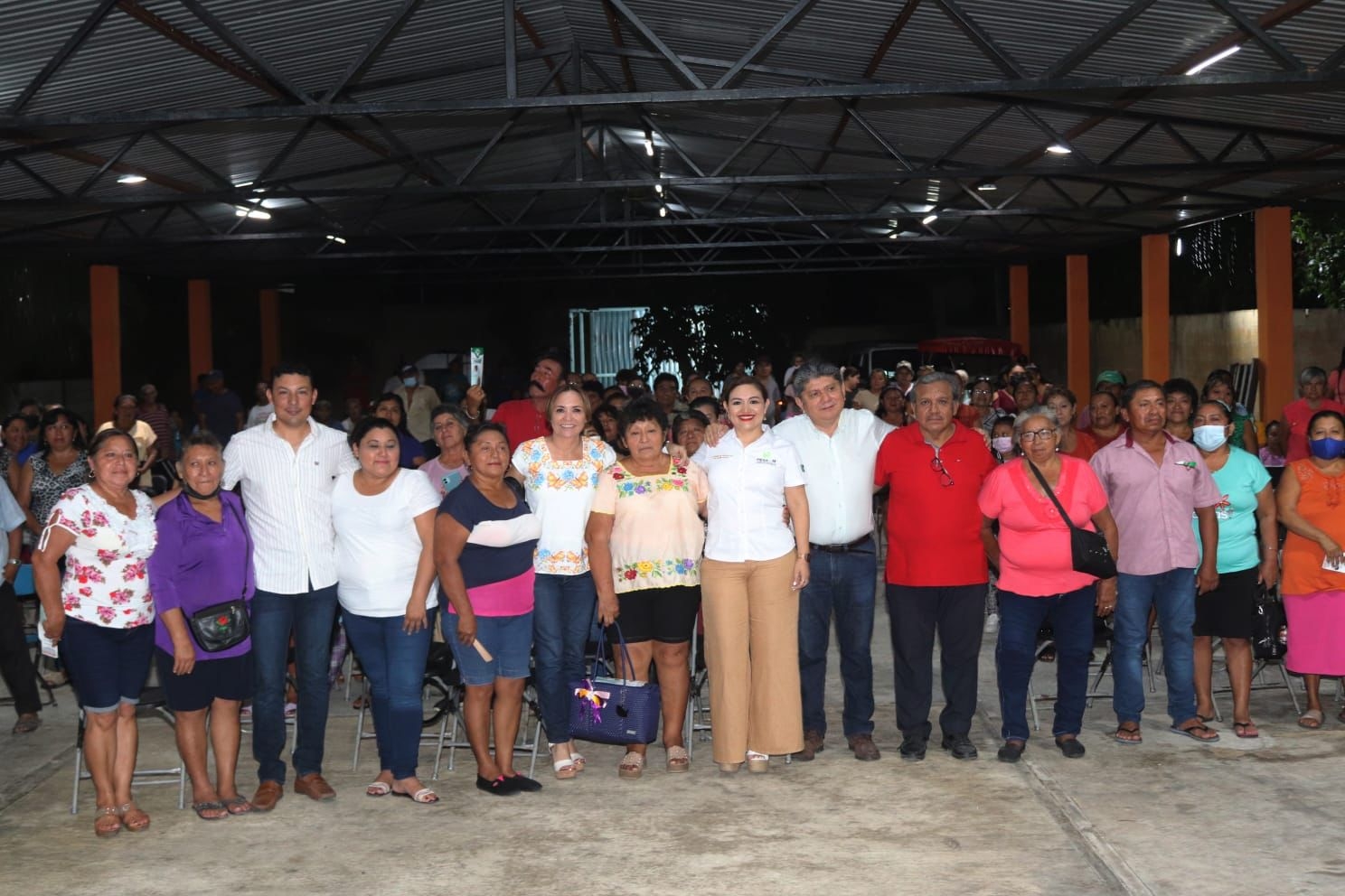 Gaspar Quintal Parra y Karla Franco Blanco visitaron los municipios de Dzilam de Bravo y Dzilam González