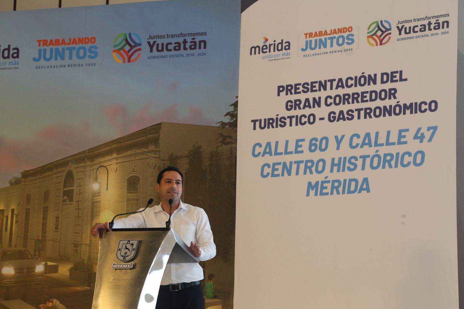 Los trabajos del Gran Corredor Turístico-Gastronómico iniciarán este mes de noviembre