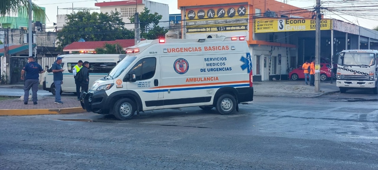 Los implicados acordaron la forma de pago, ya que uno no contaba con seguro