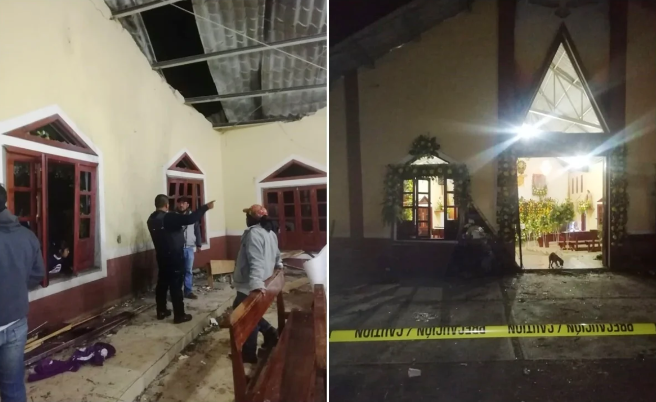 Dos menores de edad están entre los heridos por la explosión registrada en el municipio veracruzano de Coscomatepec