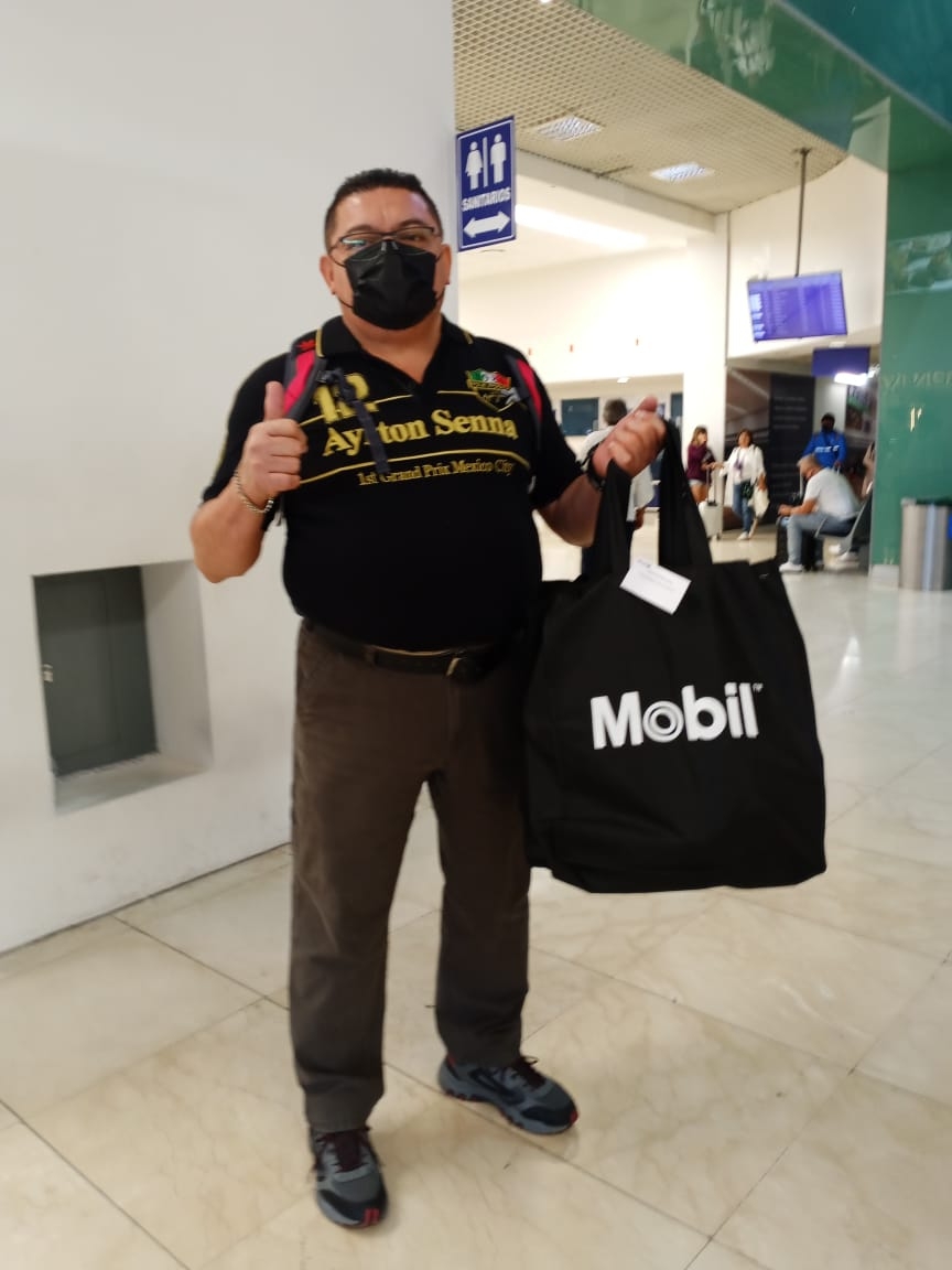 Jorge Aranda Zavala manifestó su emoción por asistir al Gran Premio de México Jorge Aranda Zavala manifestó su emoción por asistir al Gran Premio de México