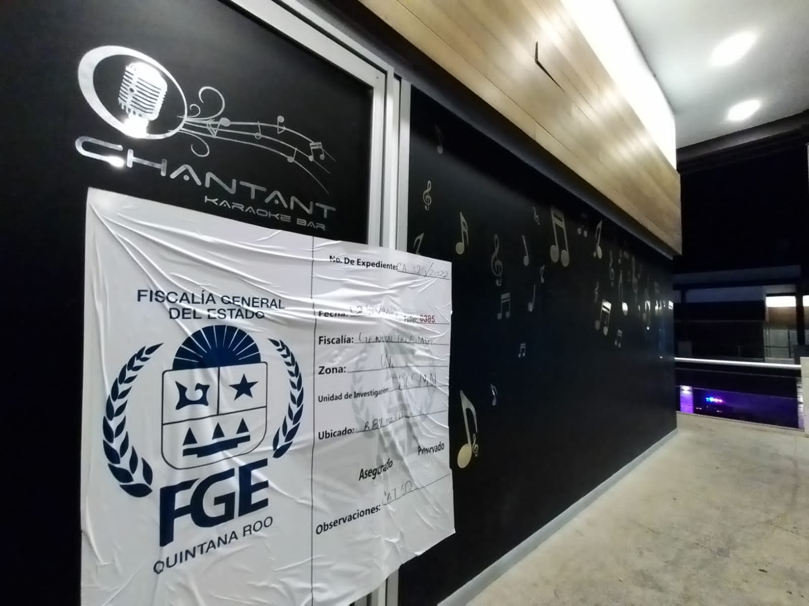 Aseguran bar tras cateo en Puerto Cancún Aseguran bar tras cateo en Puerto Cancún