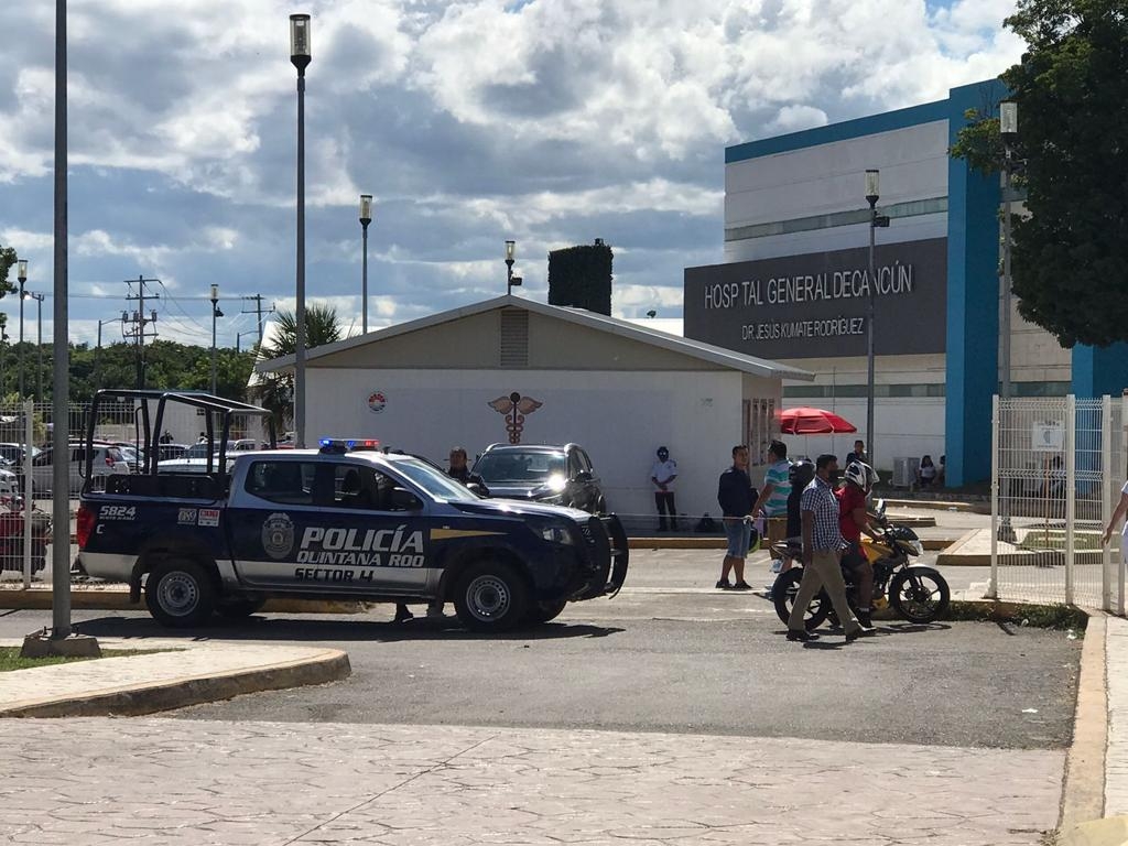 La menor fue trasladada de emergencia al hospital La menor fue trasladada de emergencia al hospital