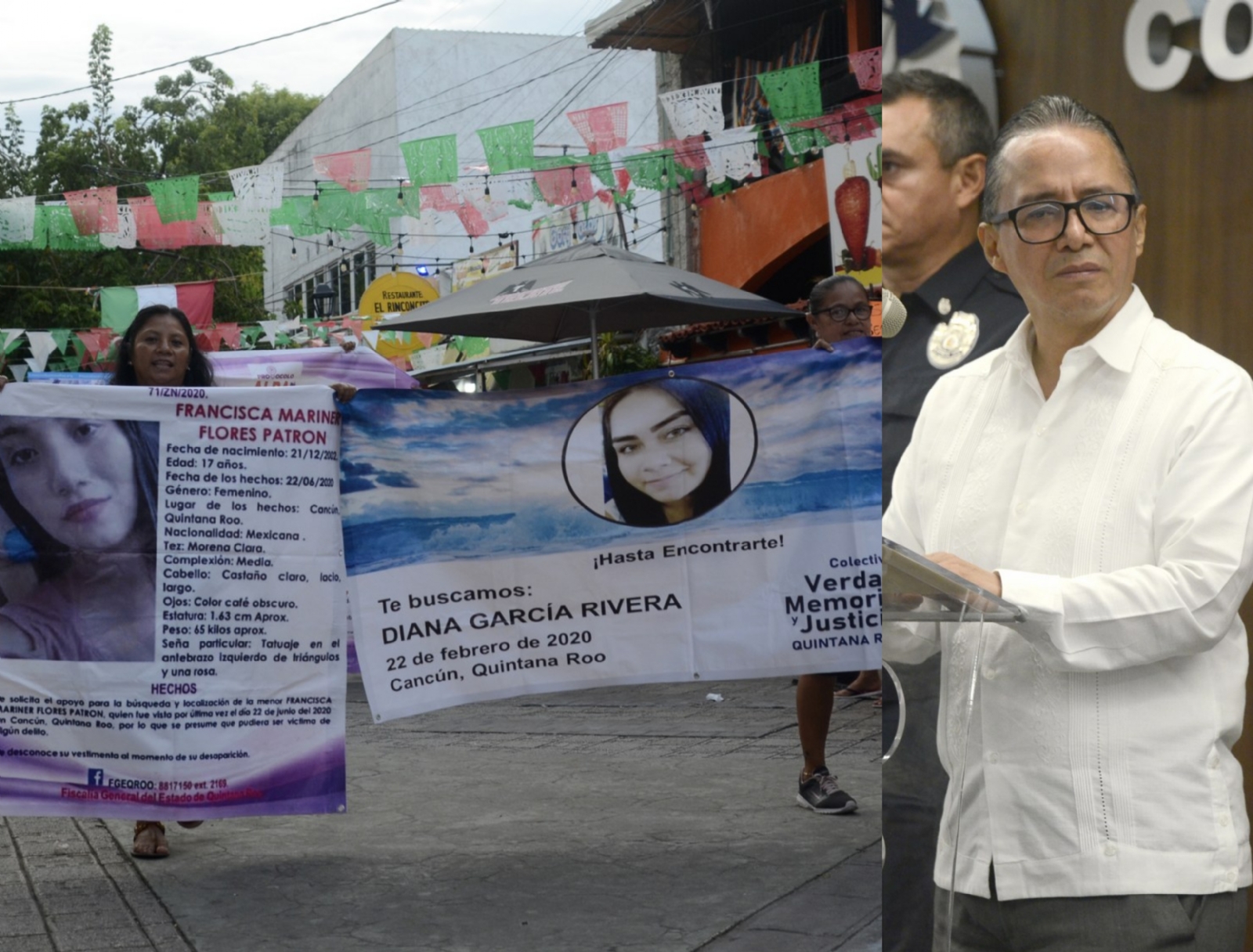 Óscar Montes de Oca (recuadro) debía reunirse nuevamente con la madre de Francisca Mariner Flores Patrón, pero no lo hizo, y no recibe sus llamadas