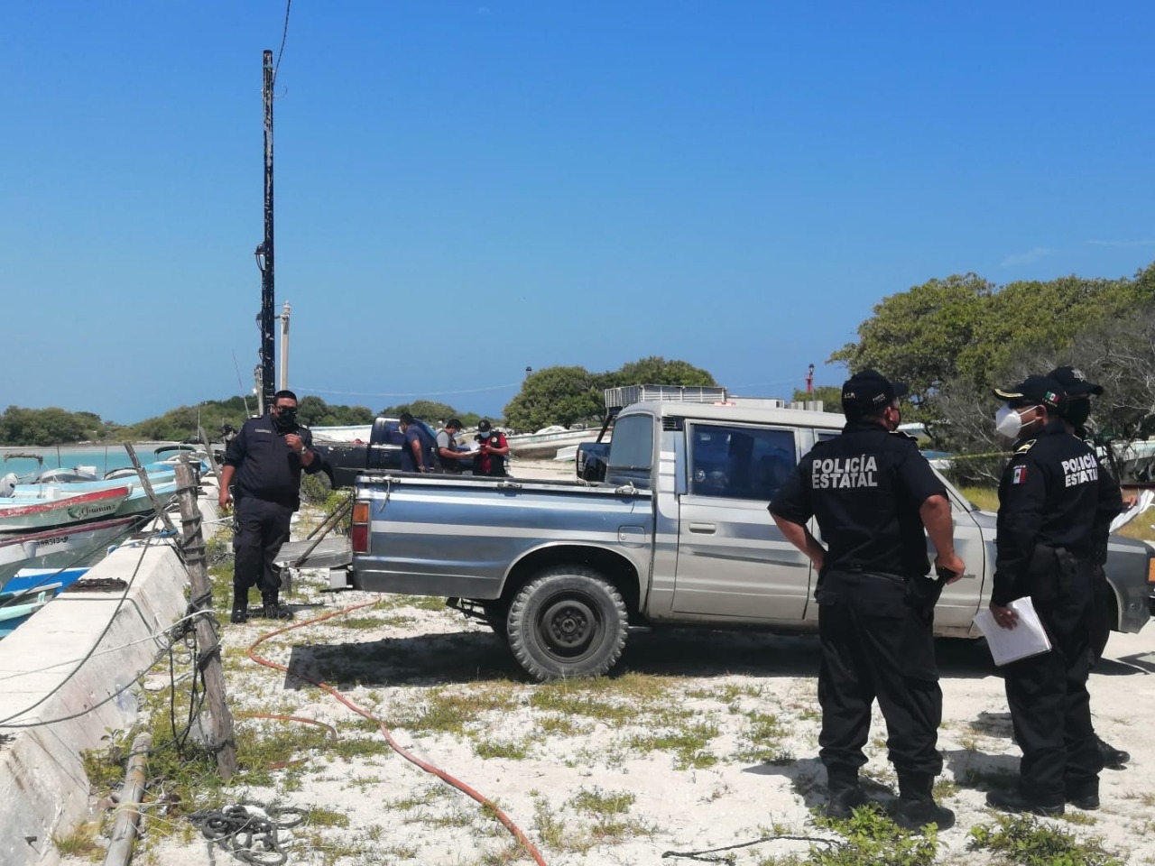 Se presume que el hombre desapareció a causa de las fuertes olas en el mar de Progreso