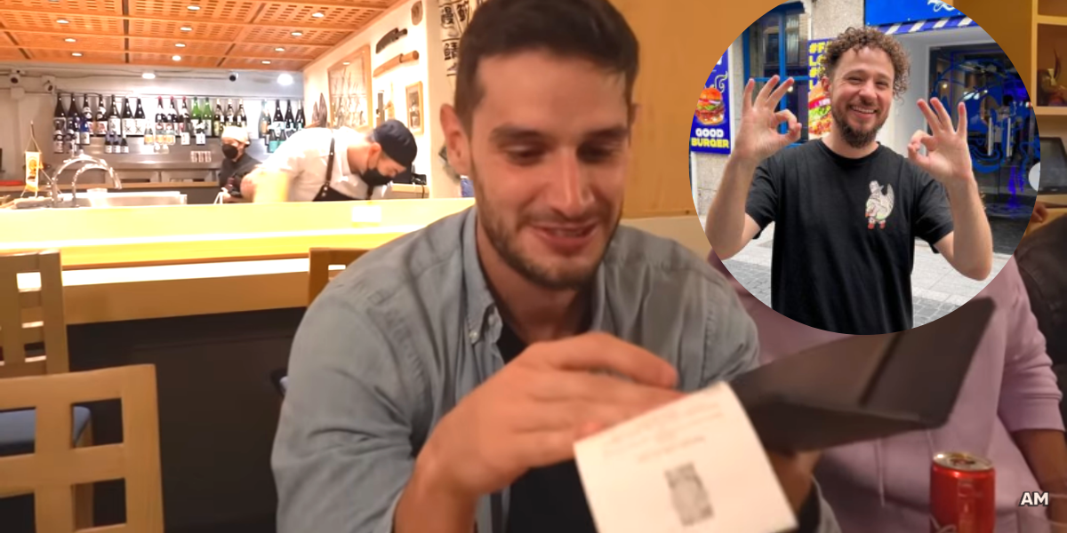 Al final Luisito le agradeció su visita a su restaurante. Foto: Youtube Al final Luisito le agradeció su visita a su restaurante. Foto: Youtube