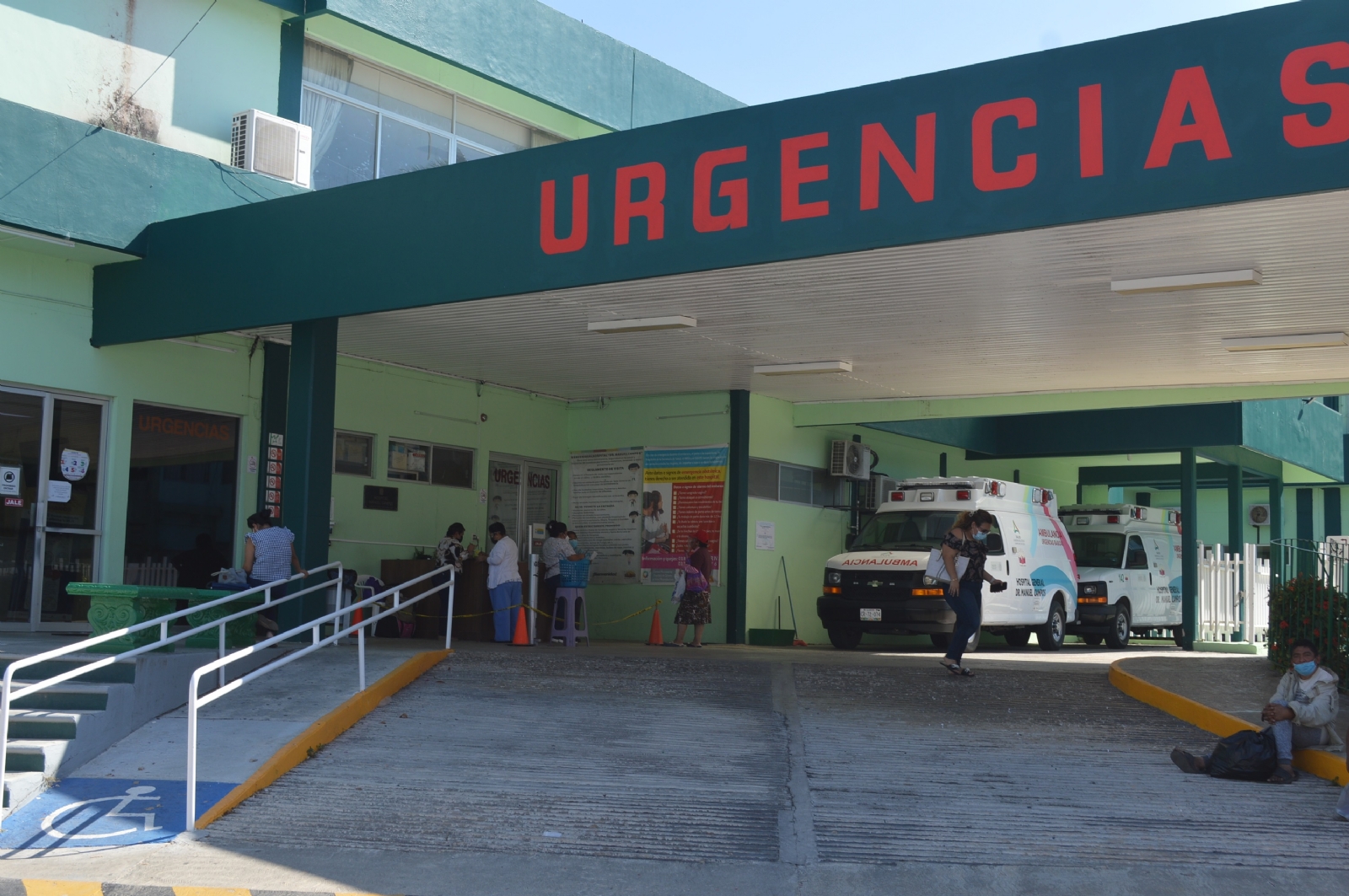 La zona de urgencias es la que más se satura de pacientes en espera de atención o de informes de su salud