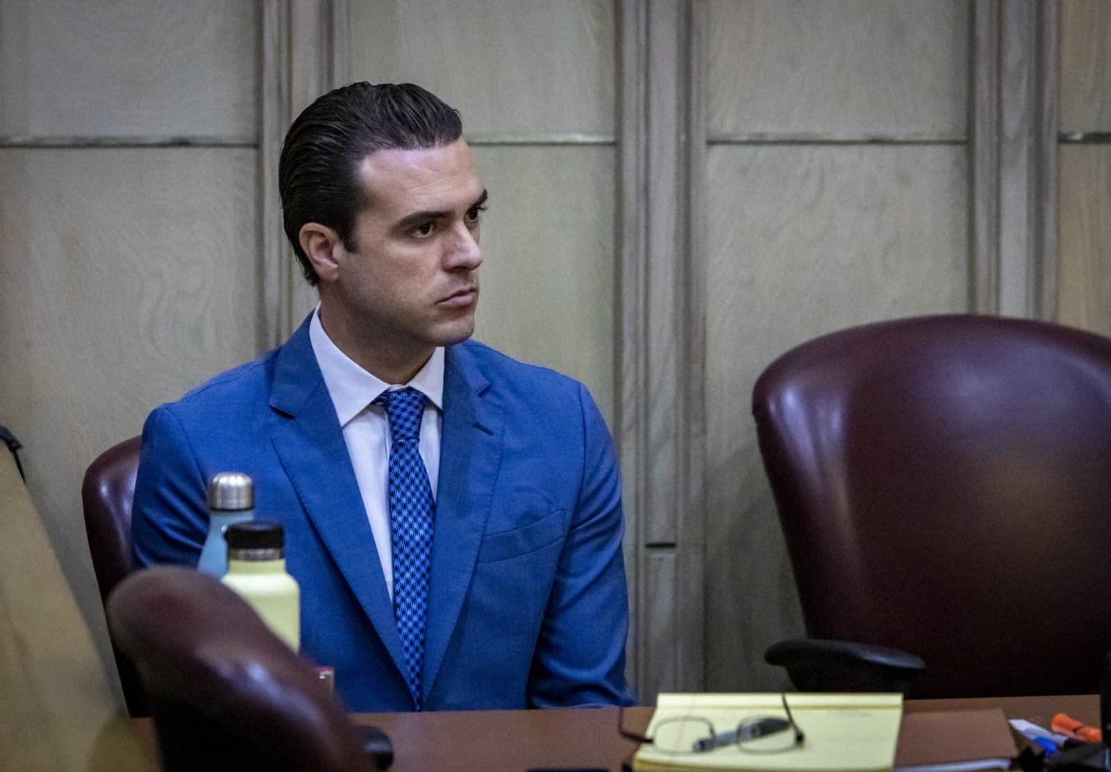 Luego de despedirse de su familia y de haber sido declarado culpable, el actor ingresó al centro de detención del condado de Miami-Dade Luego de despedirse de su familia y de haber sido declarado culpable, el actor ingresó al centro de detención del condado de Miami-Dade