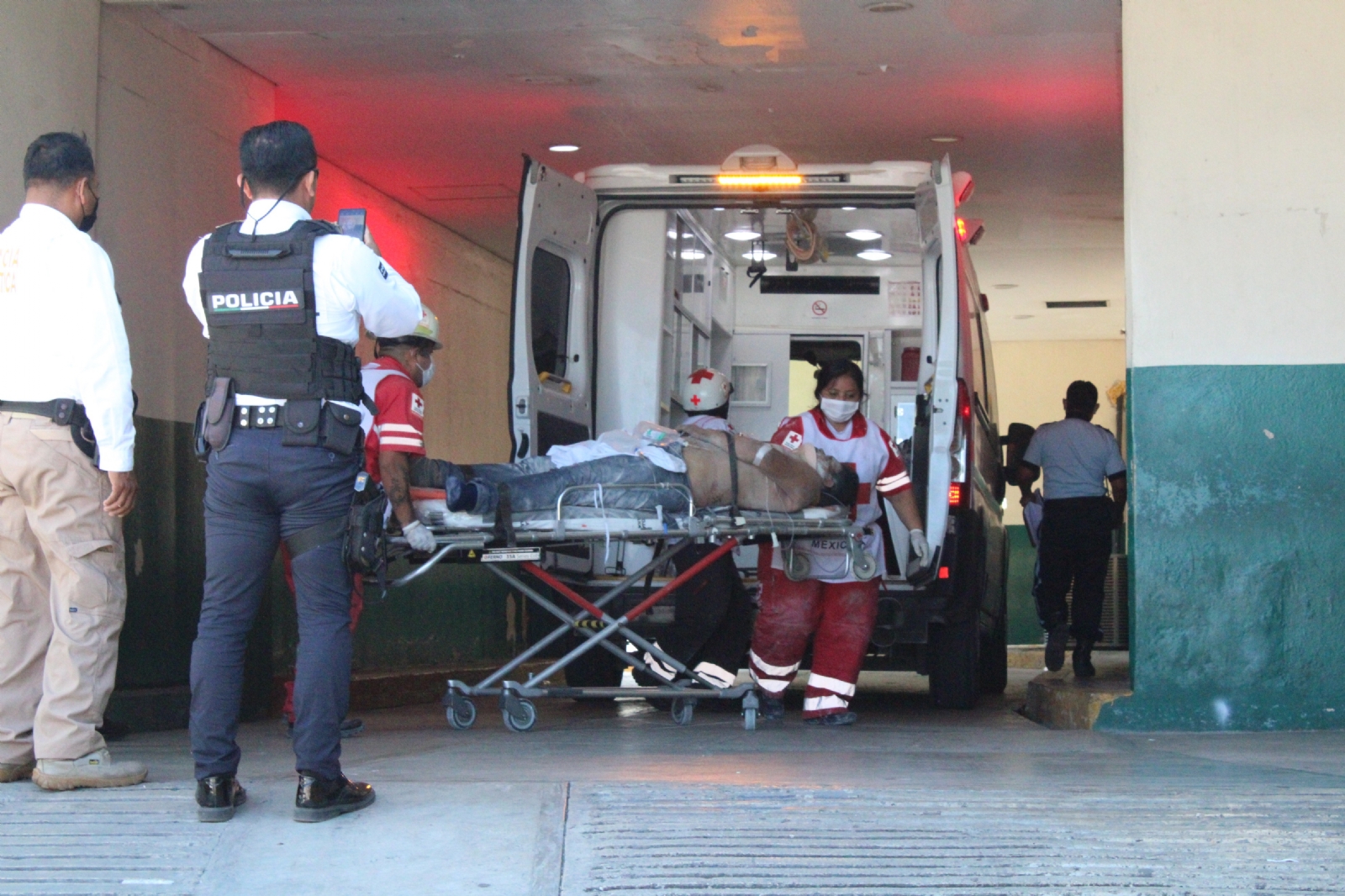 Tuvieron que romper los rodillos para poder lograr sacar el cuerpo dentro de la máquina