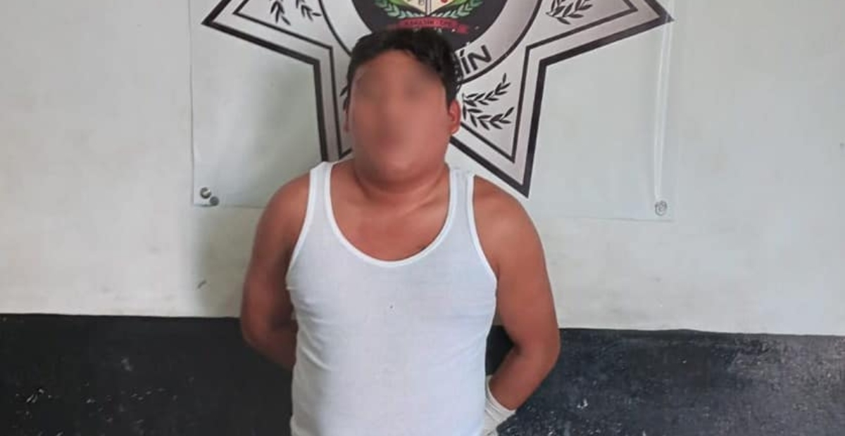 El hombre golpeó a su pareja de cinco meses de embarazo en la colonia Flor de Mayo