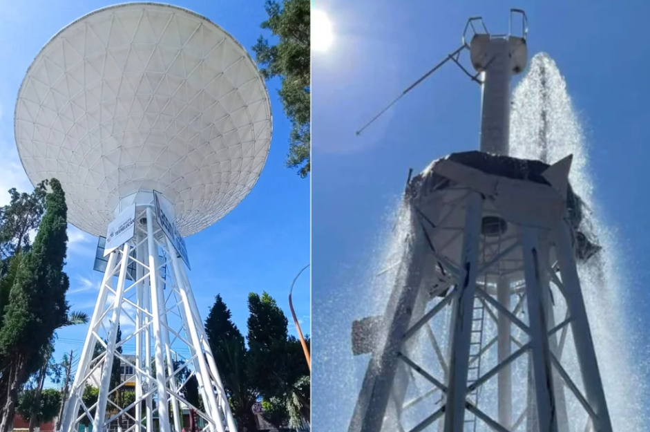 El pasado 14 de septiembre, la caída de un tanque de agua que estaba a más de 20 metros de altura causó la muerte de dos personas en Puebla El pasado 14 de septiembre, la caída de un tanque de agua que estaba a más de 20 metros de altura causó la muerte de dos personas en Puebla