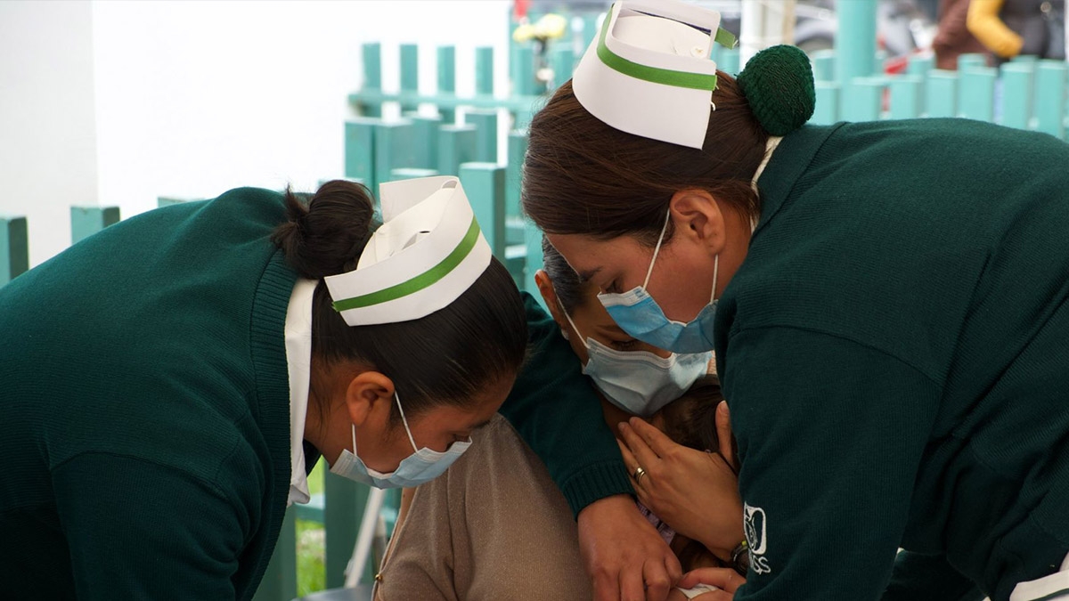 El instituto de salud informó que el resto de los estudiantes fueron atendidos en el Hospital Rural del municipio El instituto de salud informó que el resto de los estudiantes fueron atendidos en el Hospital Rural del municipio