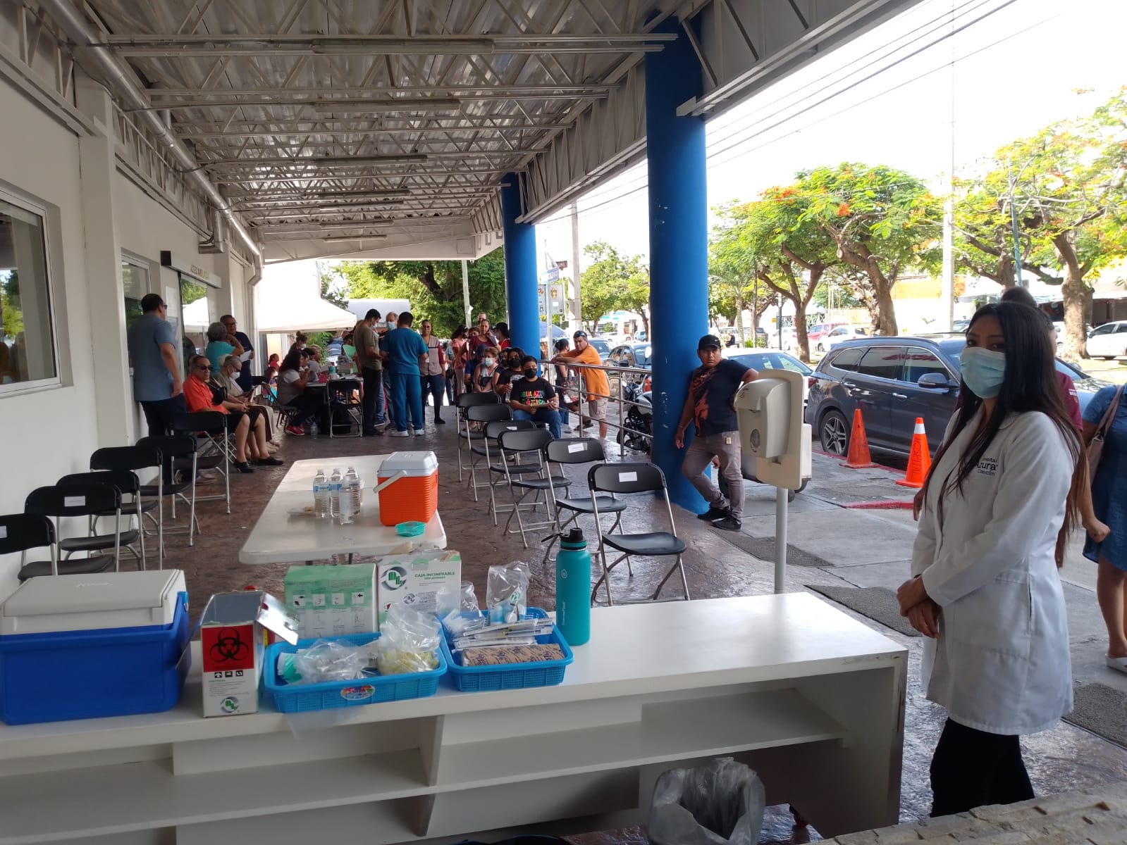 Se han aplicado 150 dosis de las 516 disponibles