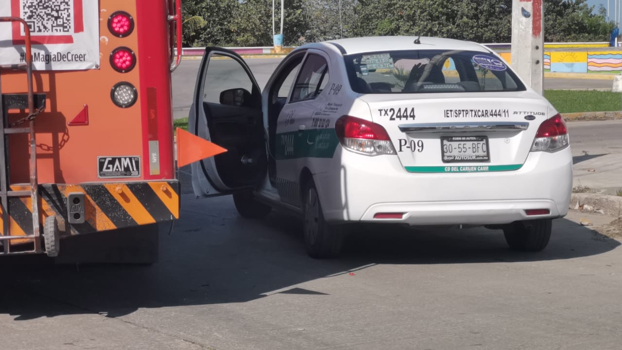 Solamente se registraron daños menores en ambas unidades