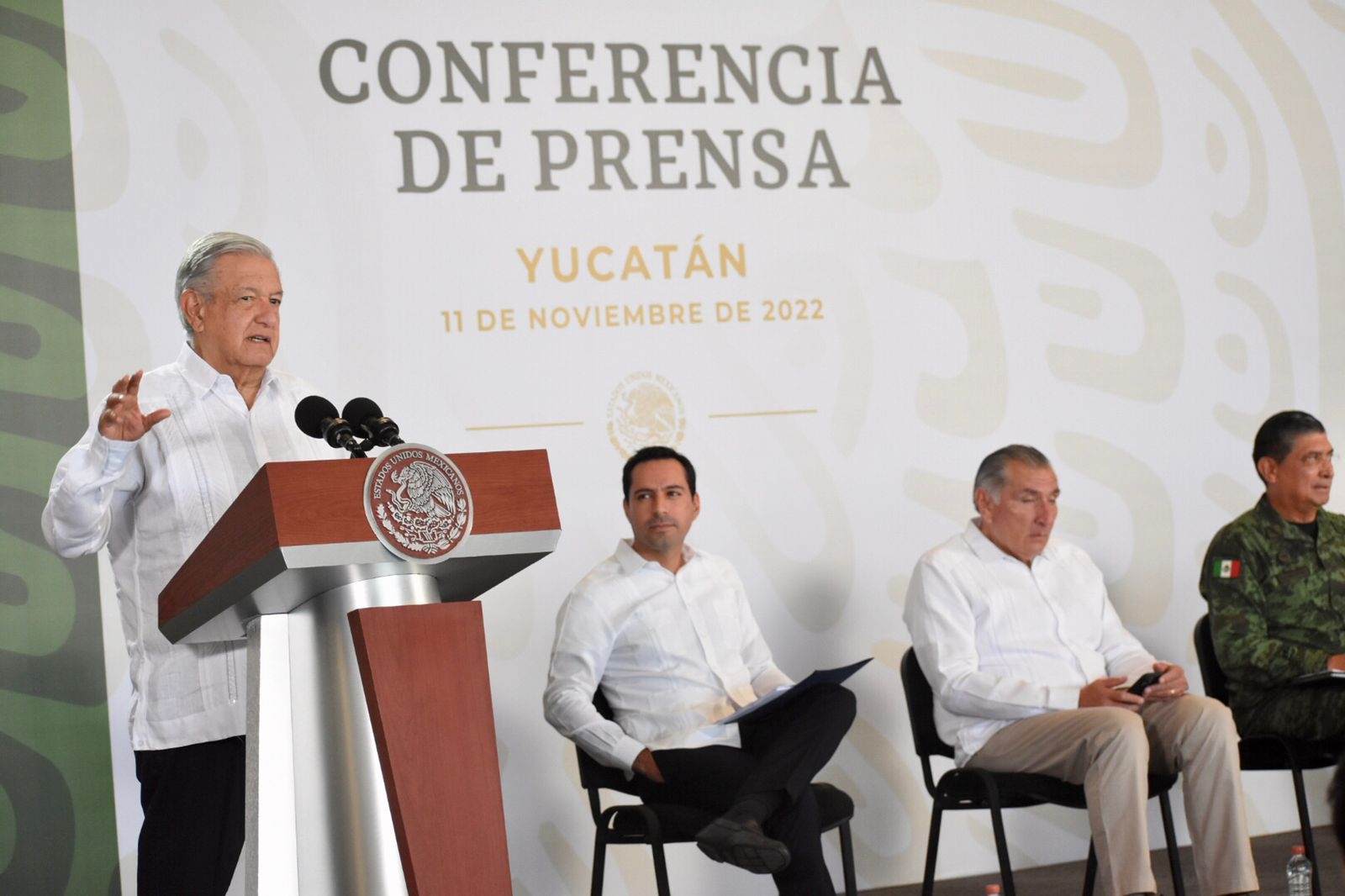 Es la segunda ocasión que AMLO encabeza la tradicional mañanera