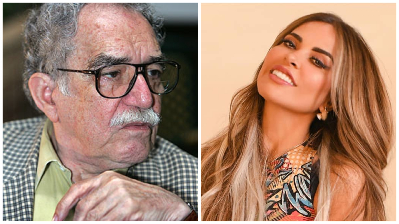 La cantante que es una gran admiradora de Gabriel García Márquez, reveló que un día se lo encontró en un avión