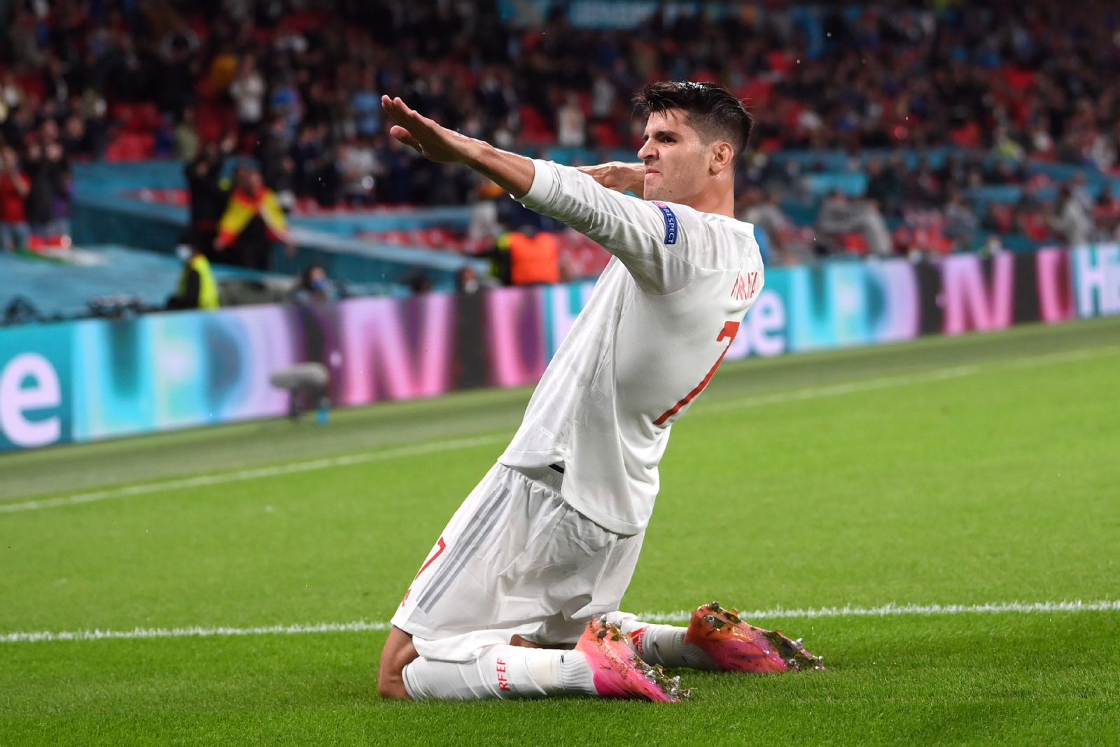Álvaro Morata se lesiona y podría perderse el Mundial de Qatar 2022 con España