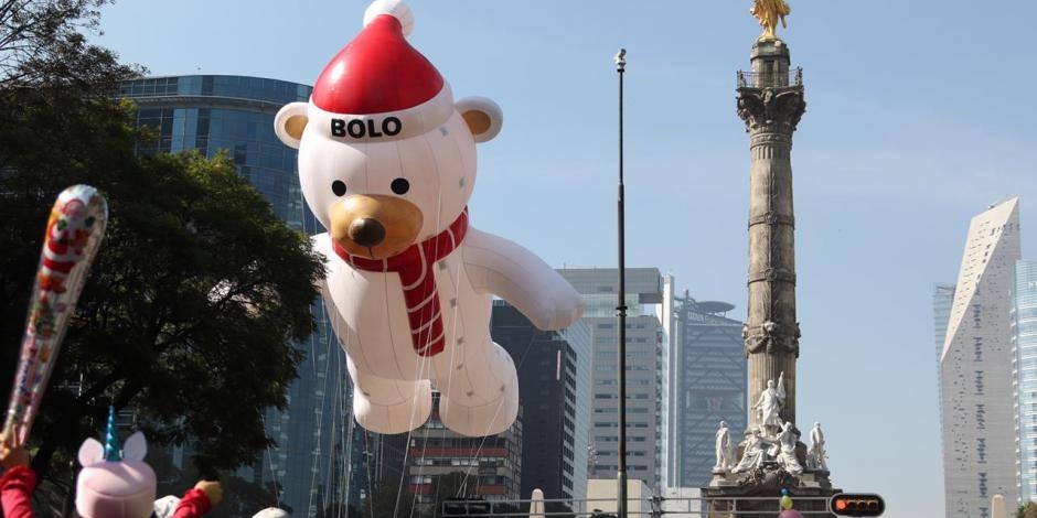 El desfile navideño se realiza este sábado
