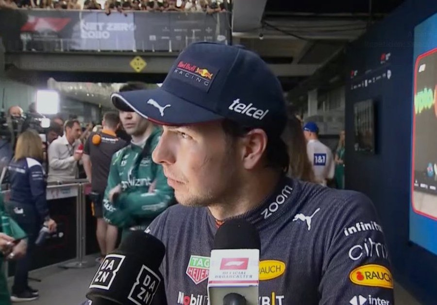 Checo Pérez explota contra Verstappen tras el GP de Brasil
