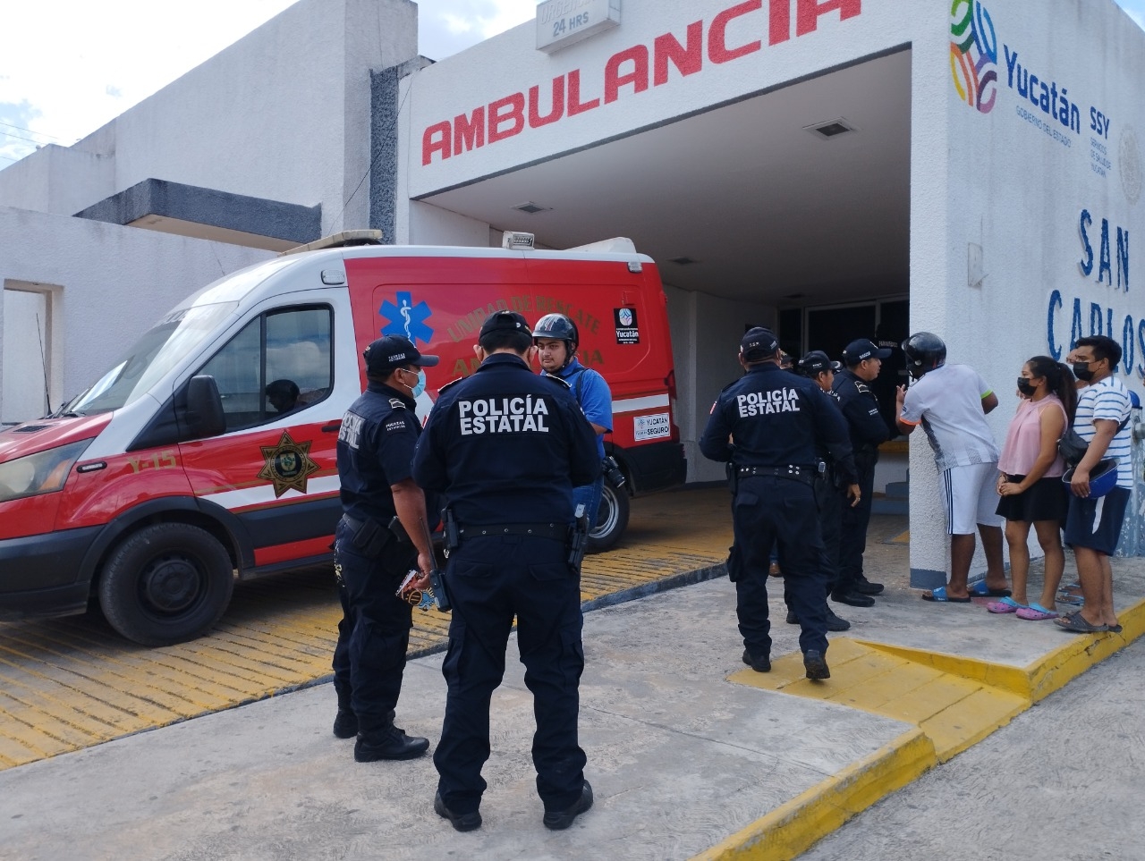 El hombre fue encontrado tirado en el piso con una herida en el muslo El hombre fue encontrado tirado en el piso con una herida en el muslo