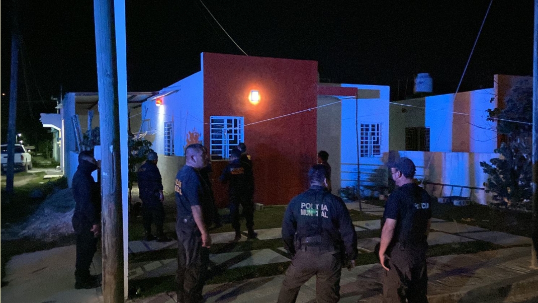 Los rijosos corrieron para esconderse a sus casa para no ser detenidos